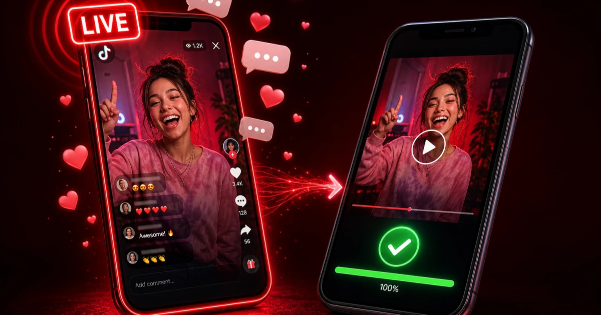 Czy można pobrać TikTok Live?