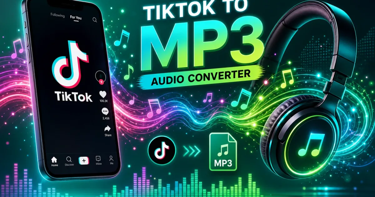Konwertuj TikTok do MP3 za darmo (2026)